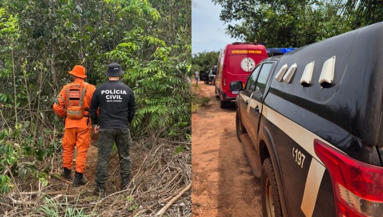 Polícia encontra corpo em cova rasa durante investigação de desaparecimento em São José do Xingu