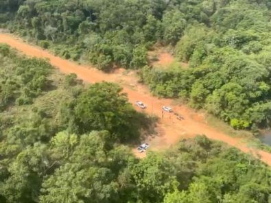 Dois são presos após roubo com reféns e fuga para área de mata em Sorriso