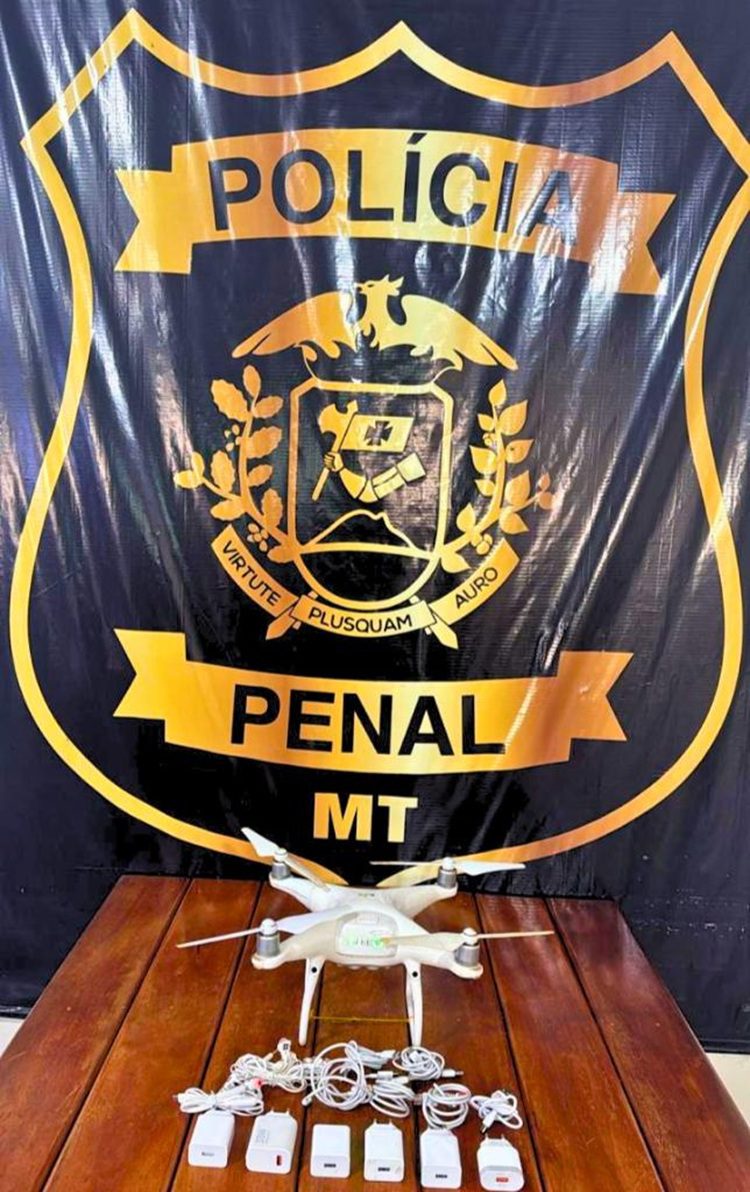 Drone é interceptado durante tentativa de entrega de eletrônicos na Mata Grande