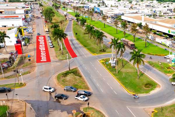 BR-163 terá mudanças no trânsito para obras de drenagem em Lucas do Rio Verde